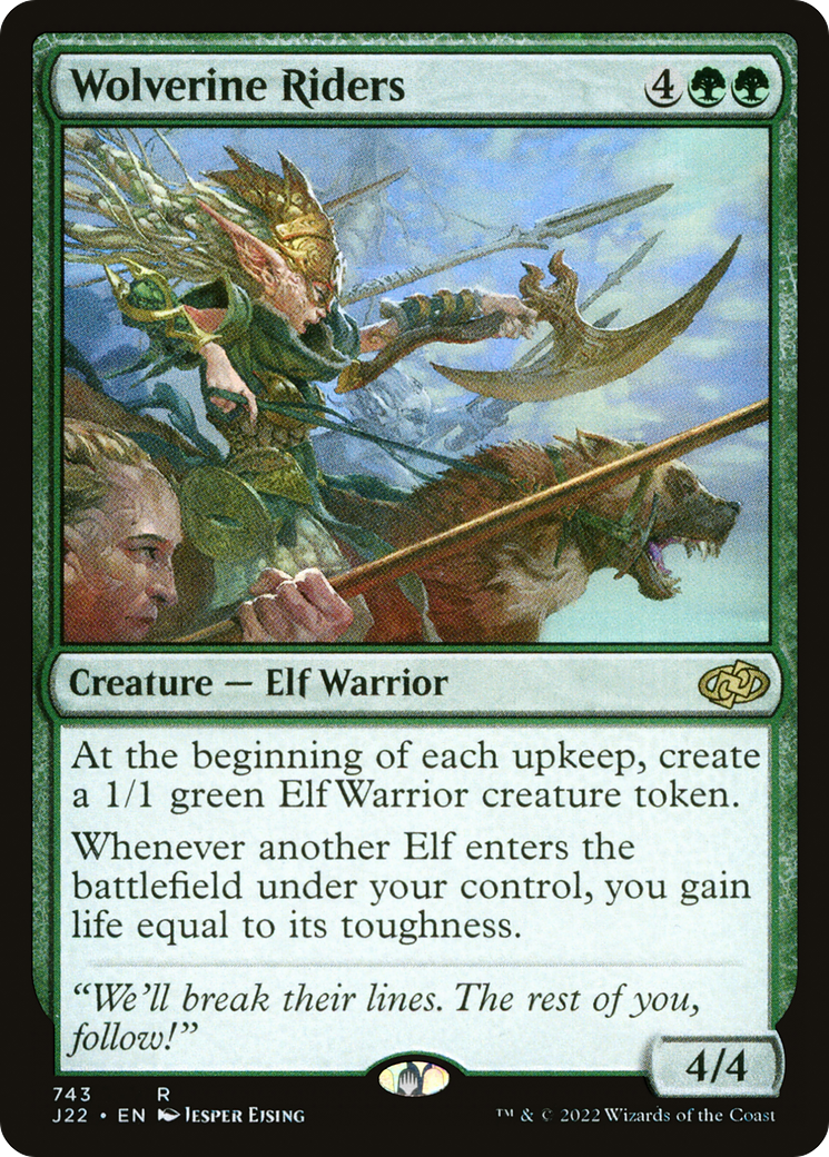 Wolverine Riders MTG proxy card