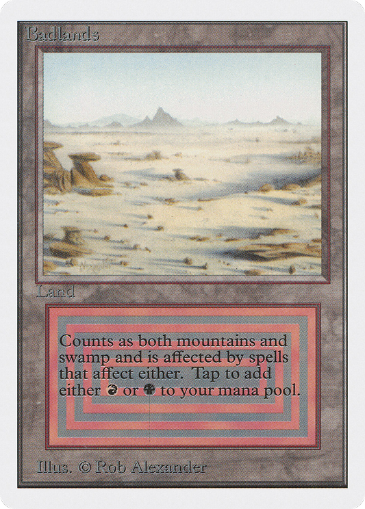 Badlands MTG proxy card