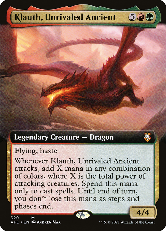 Klauth, Unrivaled Ancient MTG proxy card