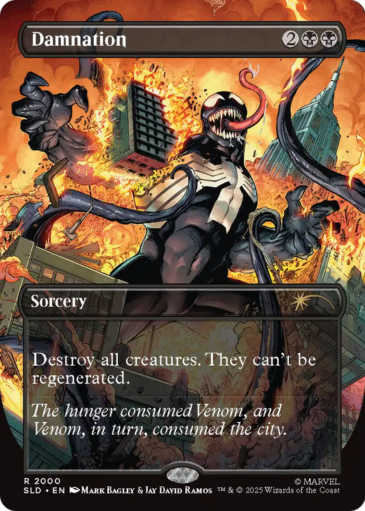 Damnation MTG proxy card