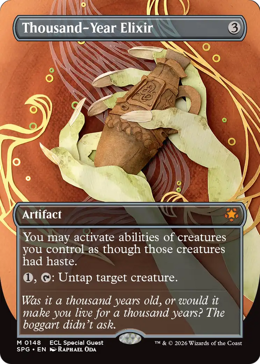 Thousand-Year Elixir MTG proxy card
