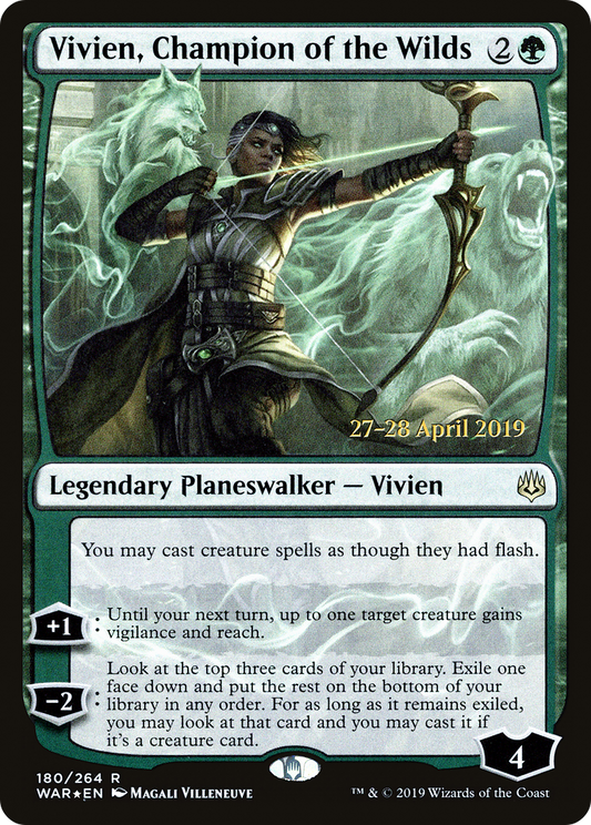 Vivien, Champion of the Wilds MTG proxy card