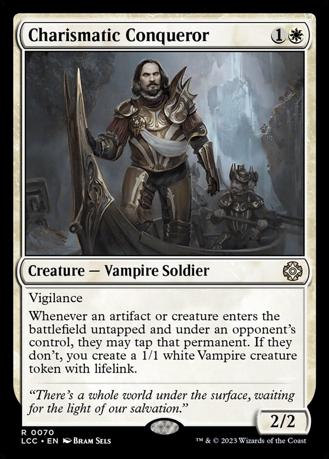 Charismatic Conqueror MTG proxy card