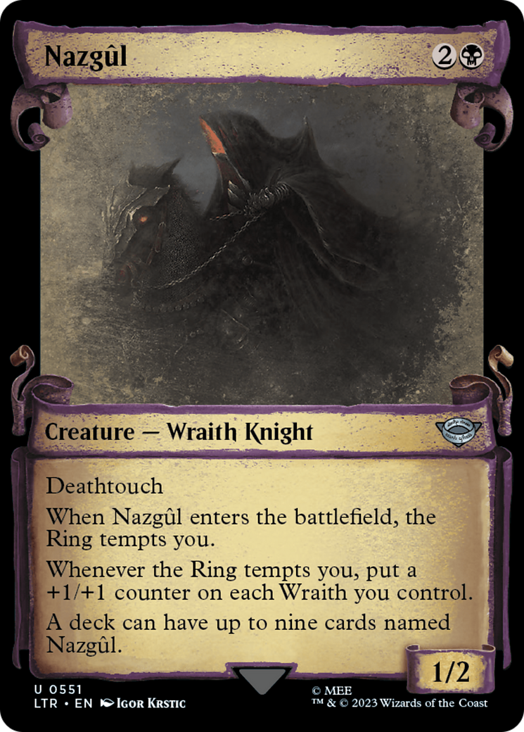 Nazgûl MTG proxy card