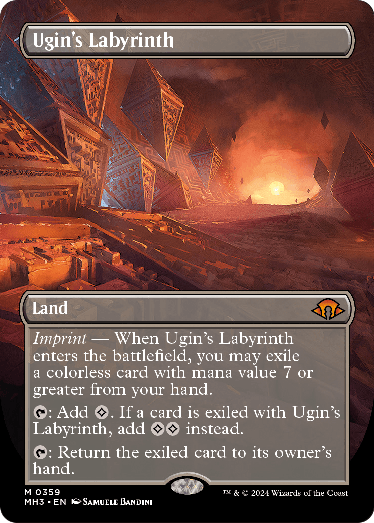 Ugin's Labyrinth MTG proxy card