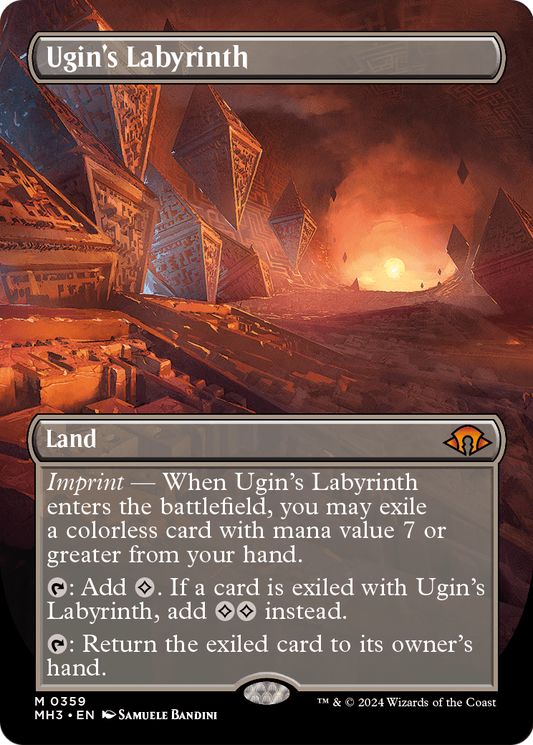 Ugin's Labyrinth MTG proxy card