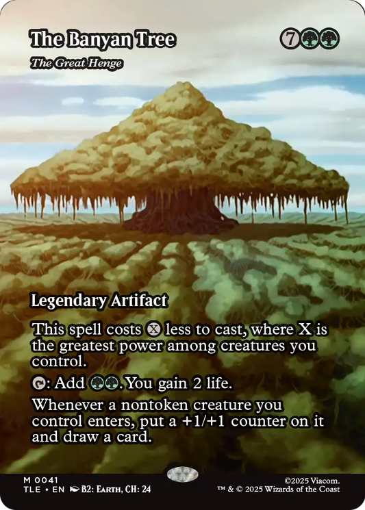 The Great Henge “The Banyan Tree” MTG proxy card