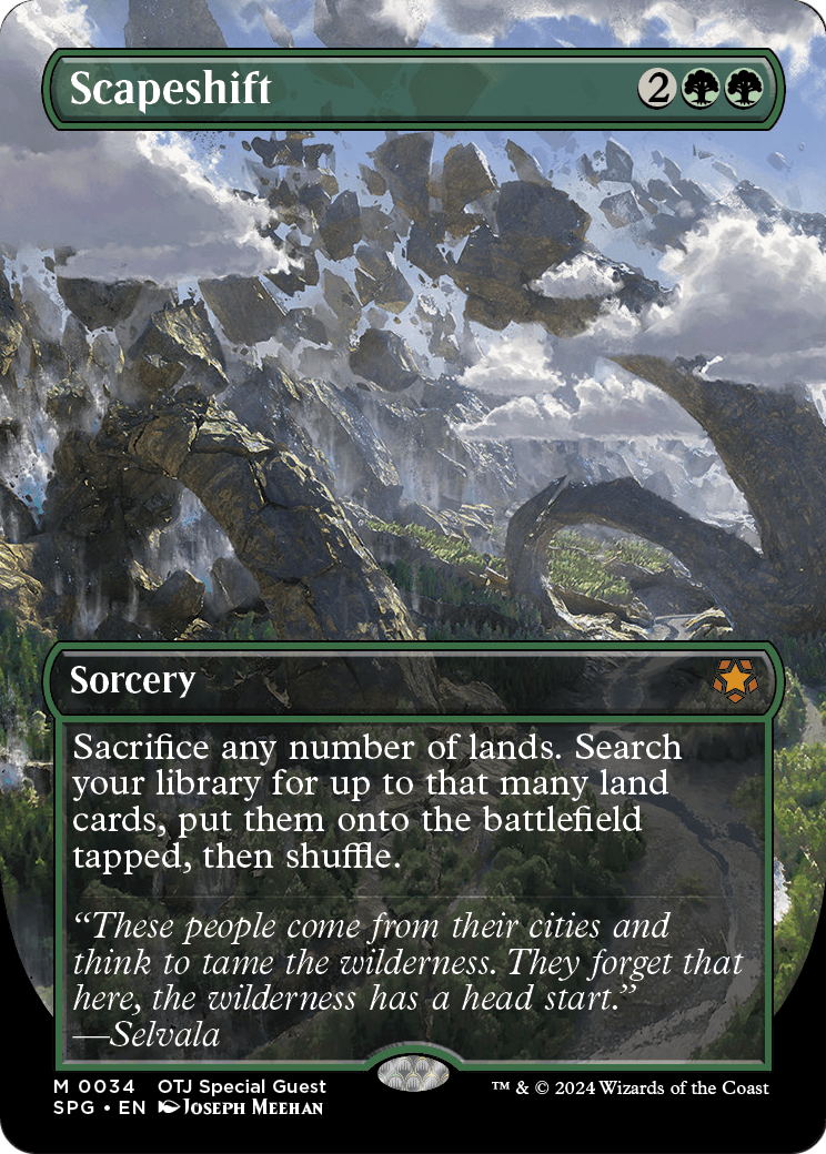 Scapeshift MTG proxy card