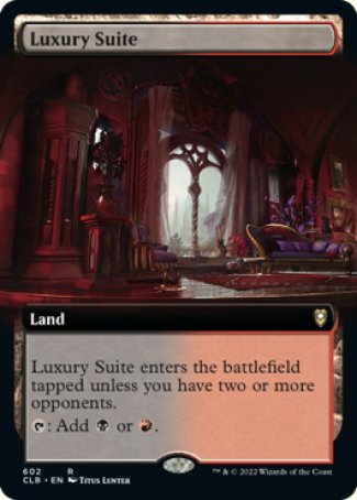 Luxury Suite proxy card MTG Commander Legends: Battle for Baldur's Gate