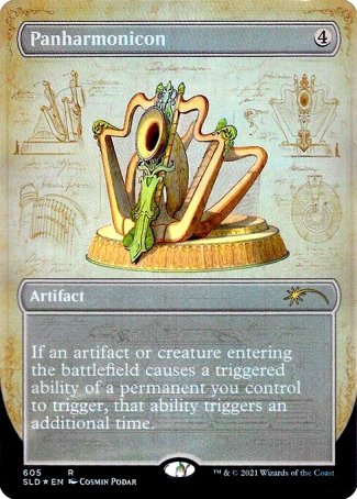 Panharmonicon proxy card MTG Secret Lair Drop