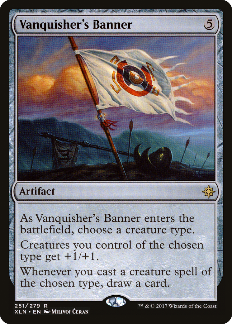 Vanquisher's Banner MTG proxy card
