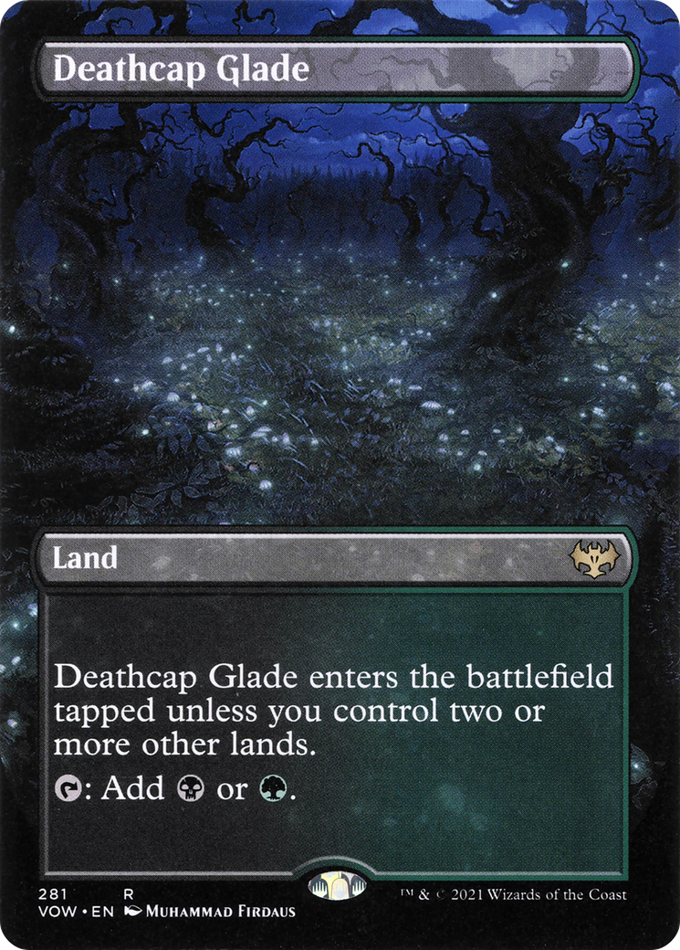 Deathcap Glade MTG proxy card