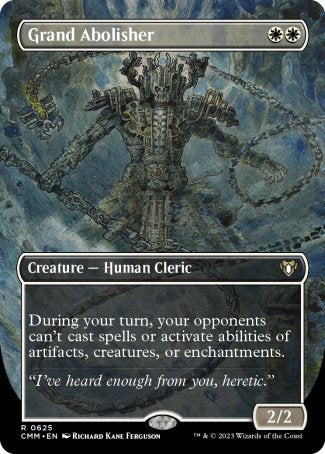 Grand Abolisher proxy card MTG Commander Masters