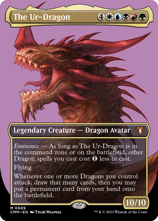 The Ur-Dragon MTG proxy card