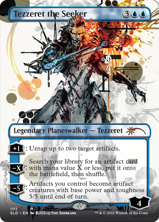Tezzeret the Seeker MTG proxy card