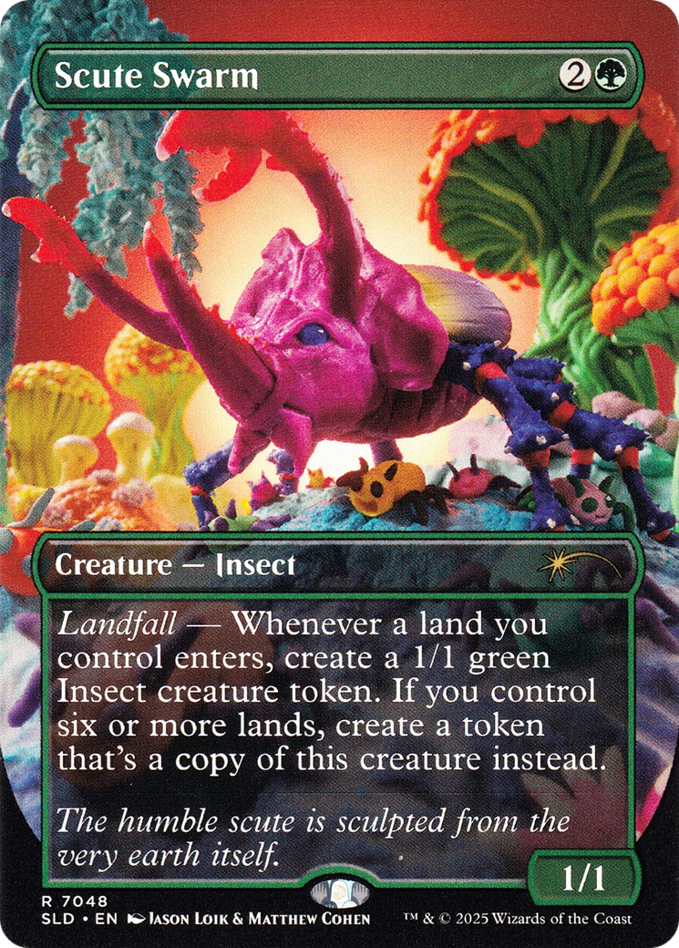 Scute Swarm MTG proxy card