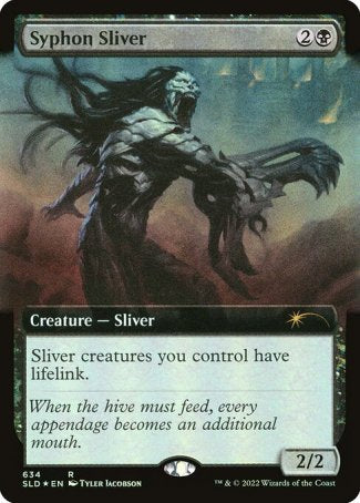 Syphon Sliver proxy card MTG Secret Lair Drop