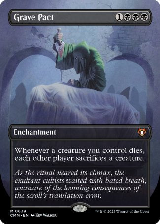 Grave Pact proxy card MTG Commander Masters