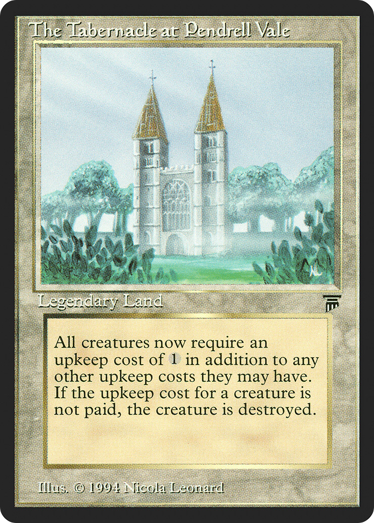 The Tabernacle at Pendrell Vale MTG proxy card