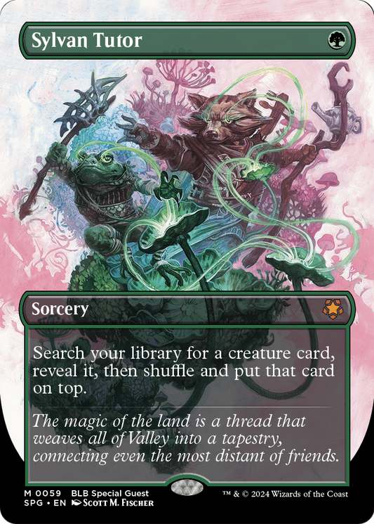 Sylvan Tutor MTG proxy card