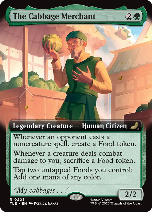 The Cabbage Merchant MTG proxy card