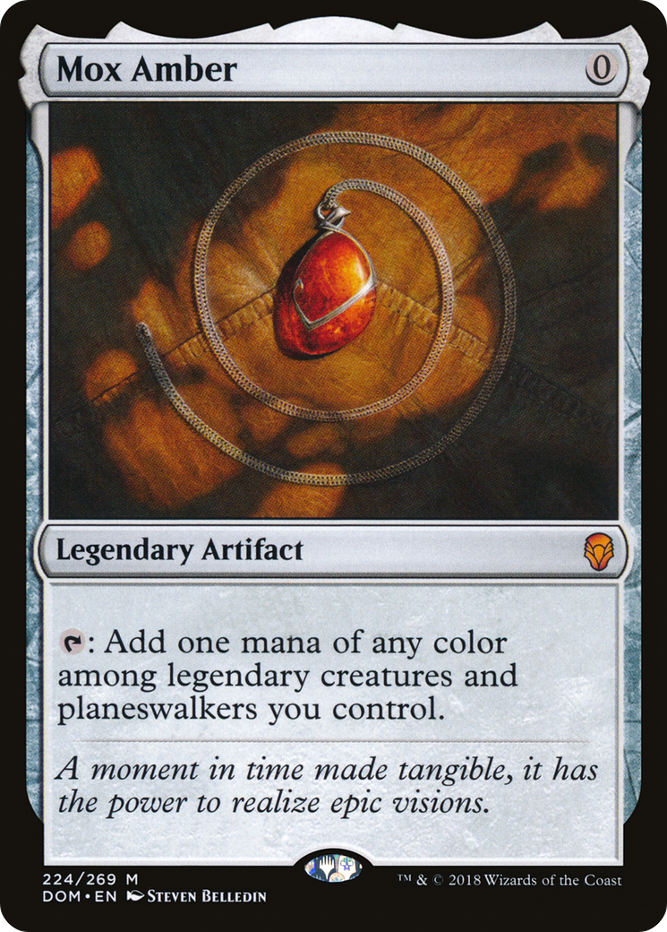 Mox Amber MTG proxy card