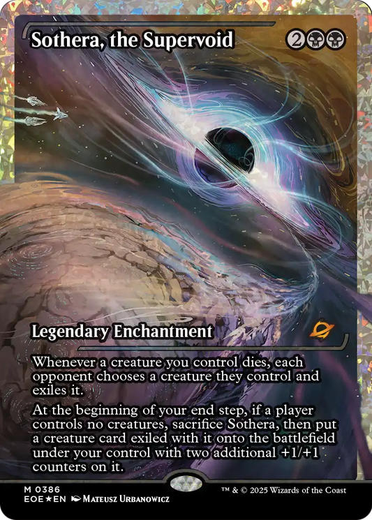 Sothera, the Supervoid MTG proxy card