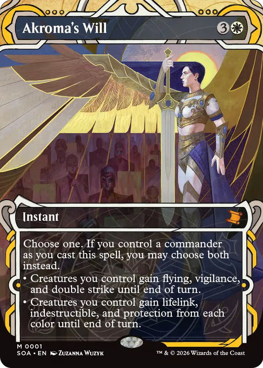 Akroma's Will MTG proxy card