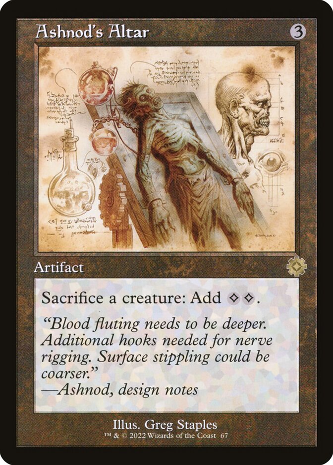 Ashnod's Altar MTG proxy card