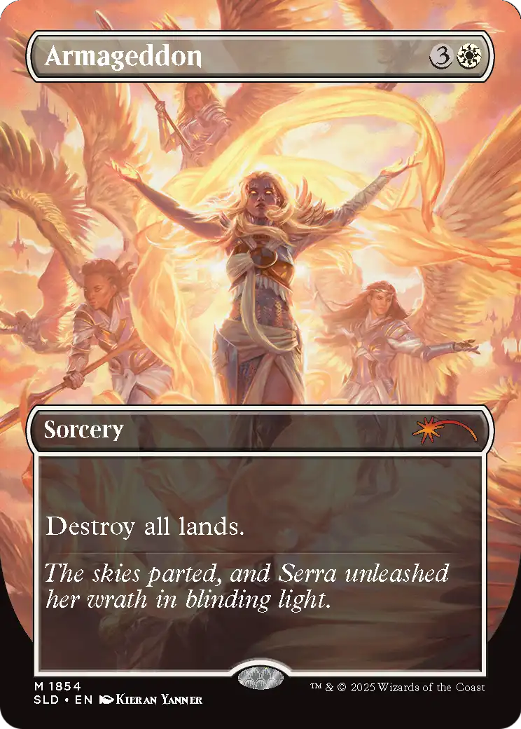 Armageddon MTG proxy card