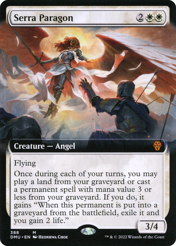 Serra Paragon MTG proxy card