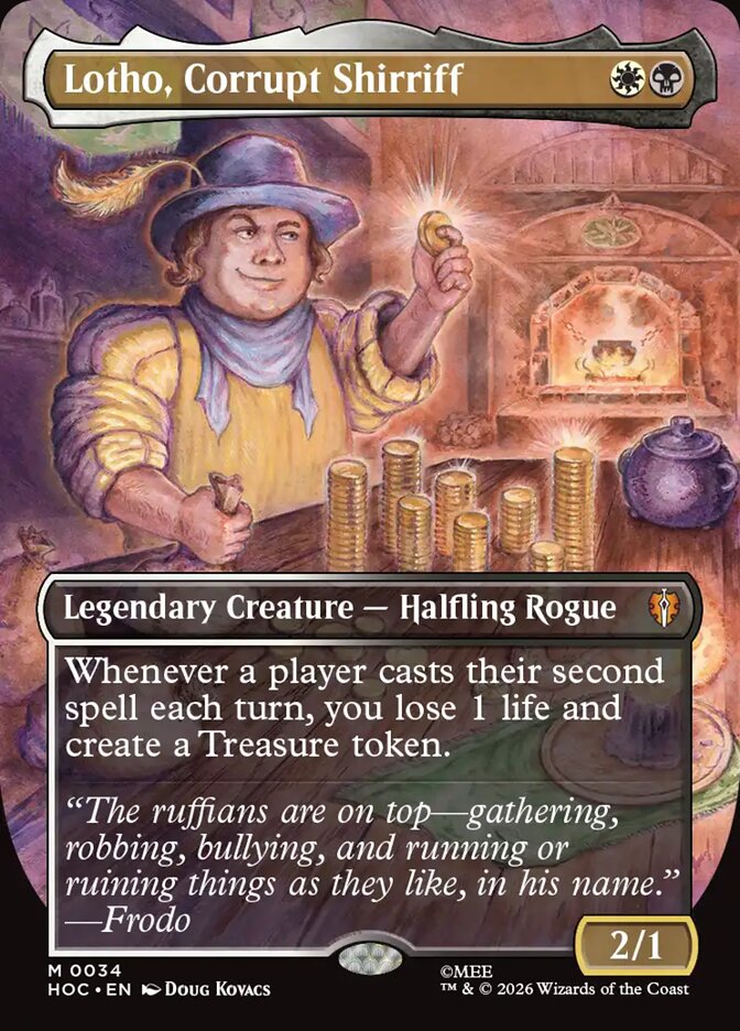 Lotho, Corrupt Shirriff MTG proxy card