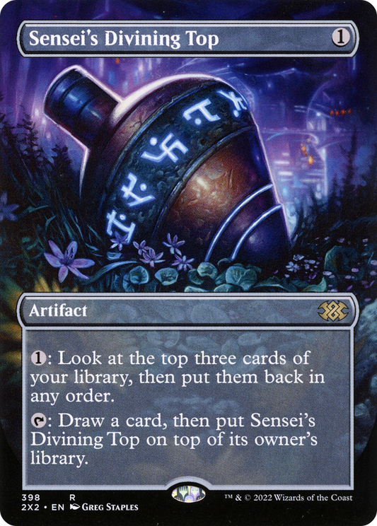 Sensei's Divining Top MTG proxy card