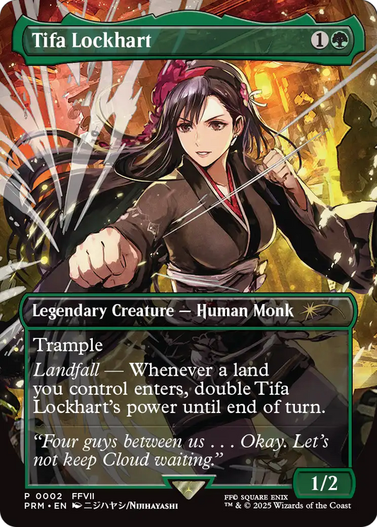 Tifa Lockhart MTG proxy card