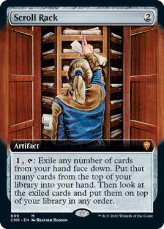 Scroll Rack proxy card MTG Commander Legends