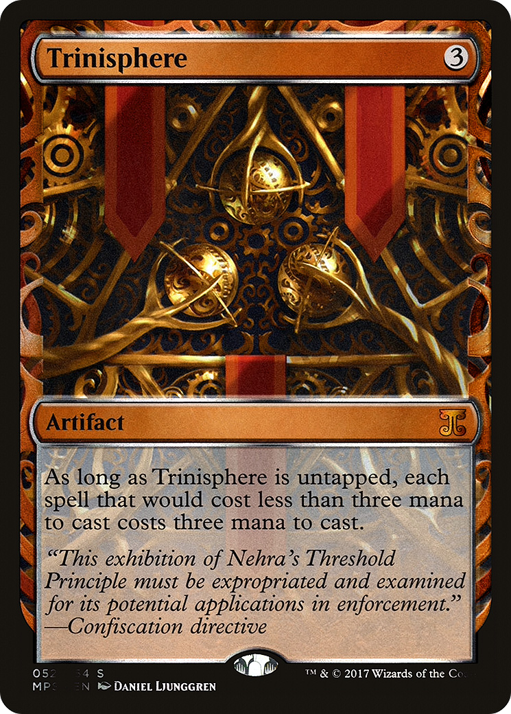 Trinisphere MTG proxy card