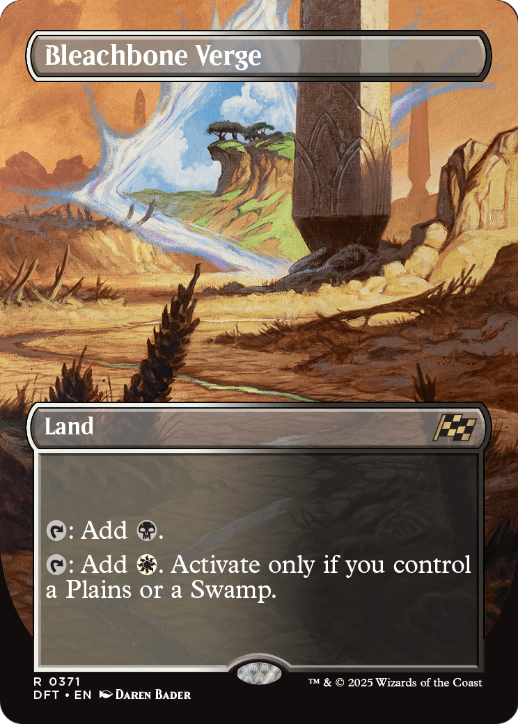 Bleachbone Verge MTG proxy card