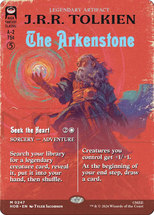 The Arkenstone // Seek the Heart MTG proxy card