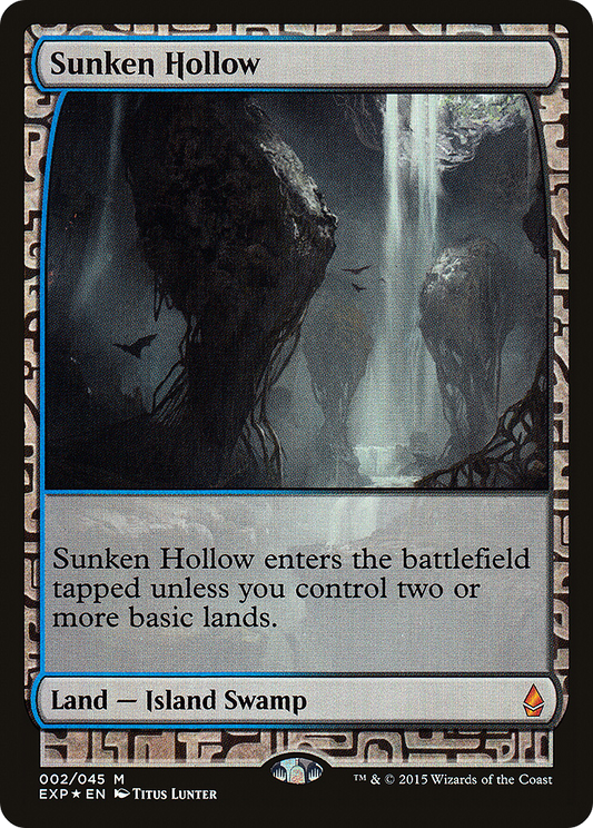 Sunken Hollow MTG proxy card