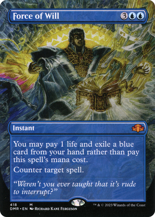 Force of Will MTG proxy card