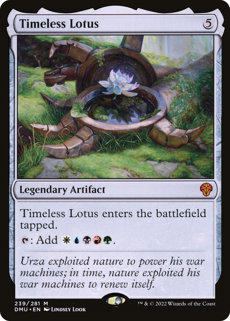 Timeless Lotus MTG proxy card