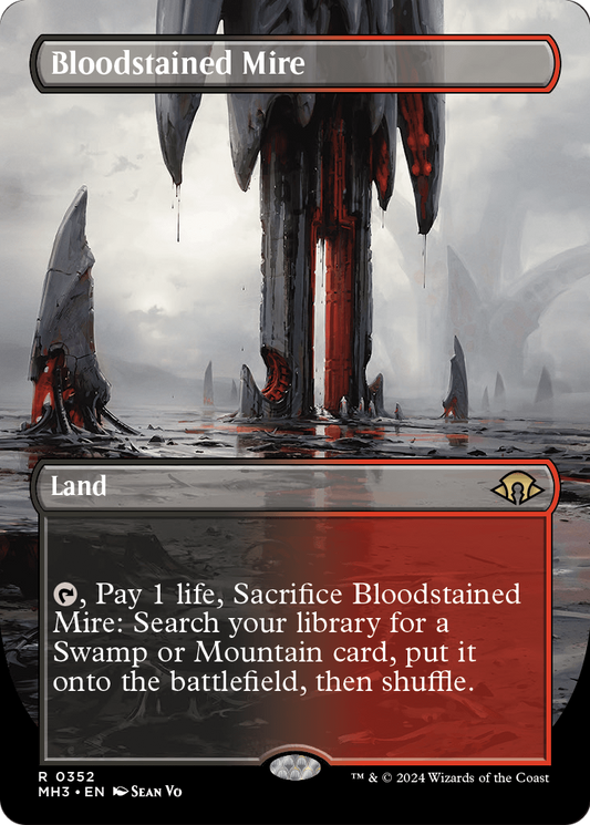 Bloodstained Mire MTG proxy card