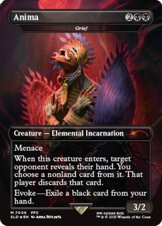 Anima // Grief proxy card MTG Secret Lair Drop