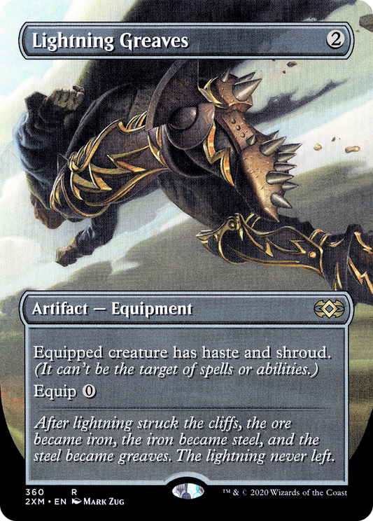 Lightning Greaves MTG proxy card