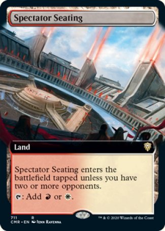 Spectator Seating proxy card MTG Commander Legends