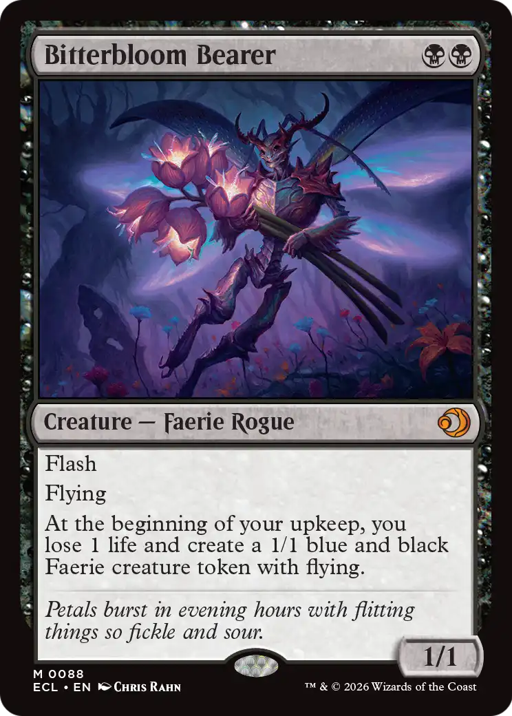 Bitterbloom Bearer MTG proxy card