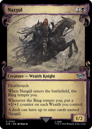 Nazgul proxy card MTG The Lord of the Rings: Tales of Middle-earth