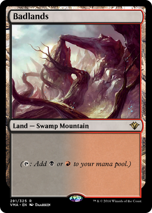 Badlands MTG proxy card