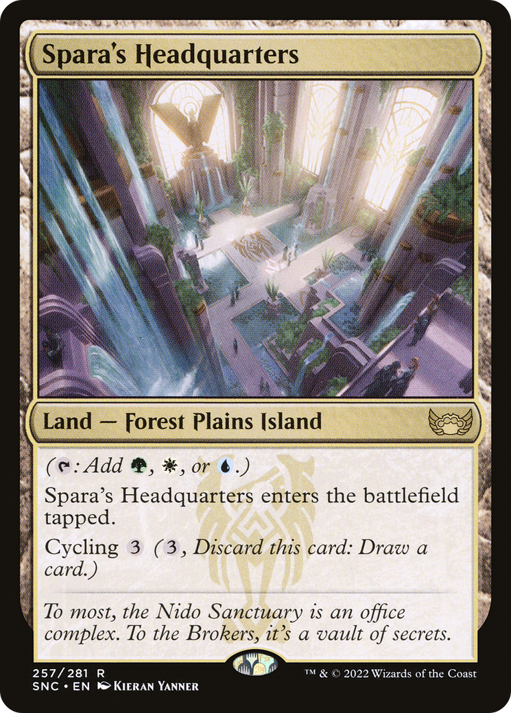Spara's Headquarters MTG proxy card