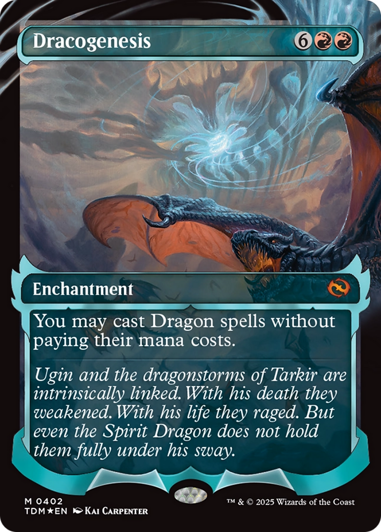Dracogenesis MTG proxy card